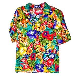 ❤️ 🆕 WORTHINGTON Hawaiian Shirt Size M